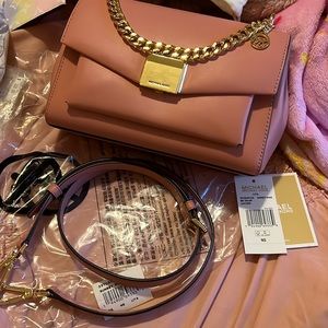 Michael kors sunset rose crossbody bag